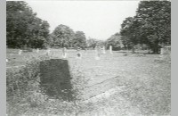Lonesome Dove Cemetery, infant grave, 1988 (090-046-003)
